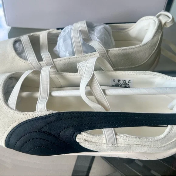 Puma Black Ballet Sneakers - Picture 7 of 8